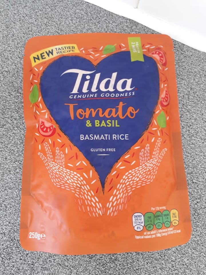 review photo of Tilda Tomato and basil basmati rice shared by @bcjw57 on 01 Mar 2020 - review