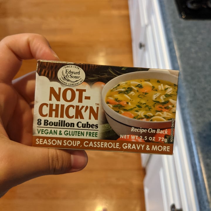 review photo of Edward and sons Not Chick’n Bouilion Cubes shared by @tuzoen on 31 Jul 2021 - review