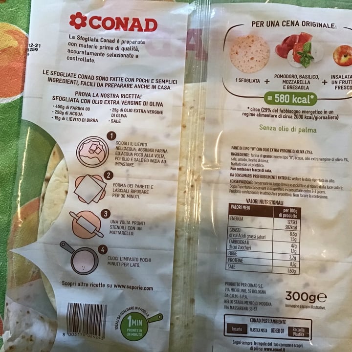 photo of Conad Piadina shared by @triglifafalelotosus on  16 Oct 2021 - review