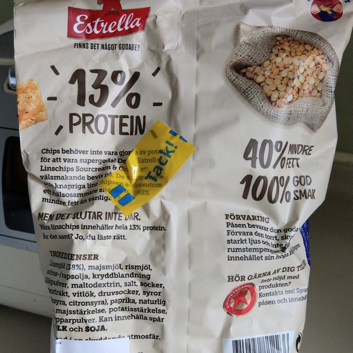 review photo of Estrella Linschips Sourcream & Onion shared by @hhkk7 on 04 May 2022 - review