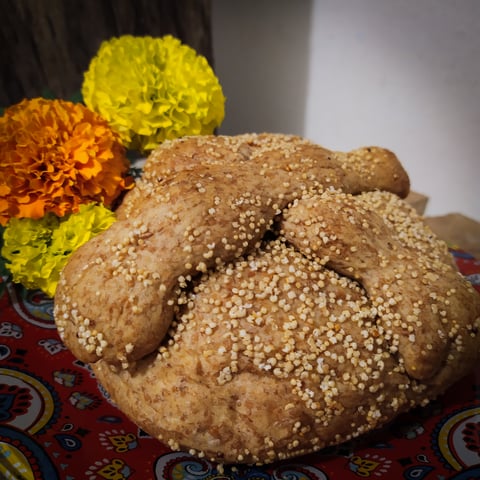 Pan de Muerto Receta Vegana