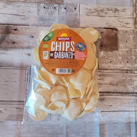 Chips de garbanzos