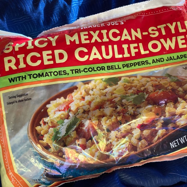 photo of Trader Joe's Spicy Mexican Style Riced Cauliflower shared by @compassionatekisses on  22 Jun 2021 - review