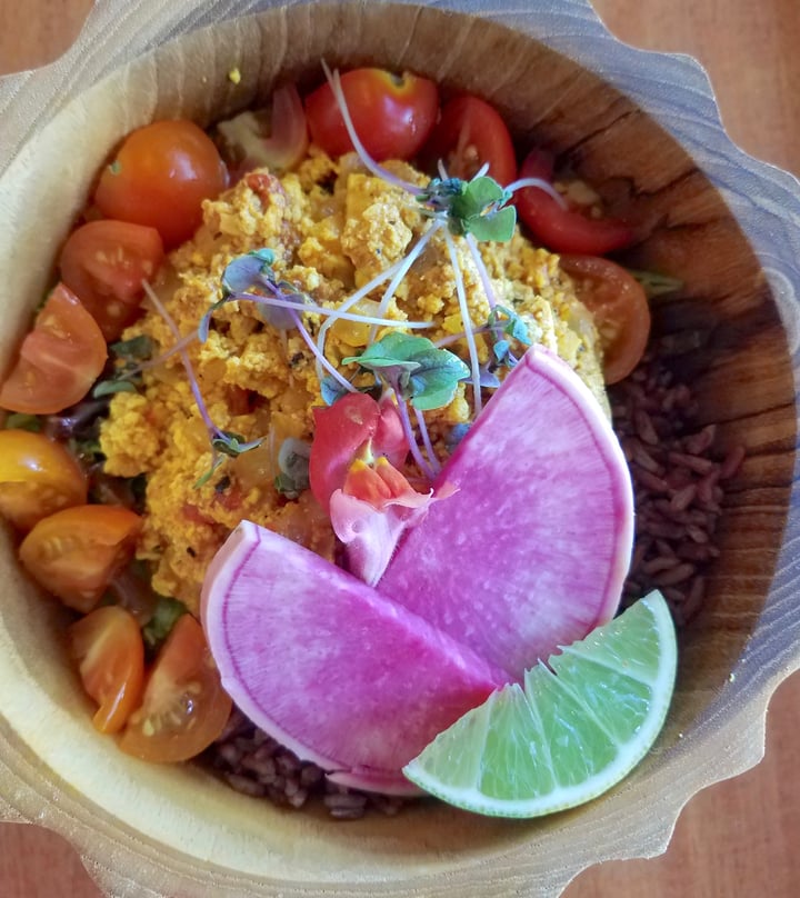 review photo of a'a roots Tofu Scramble Bowl shared by @leilani on 29 Jun 2018 - review