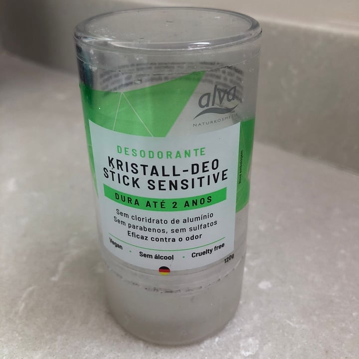 photo of Alva Desodorante Kristall-Deo stick sensitive shared by @yasminhq on  20 Jul 2022 - review