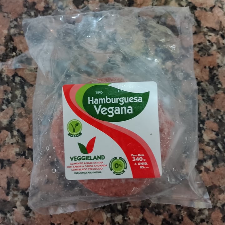 photo of Veggieland Hamburguesa Vegana shared by @g77on on  02 Nov 2022 - review