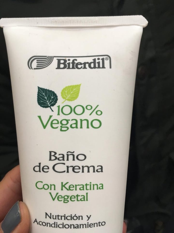 photo of Biferdil Baño de Crema con Keratina Vegetal shared by @lauchis on  24 Jul 2019 - review