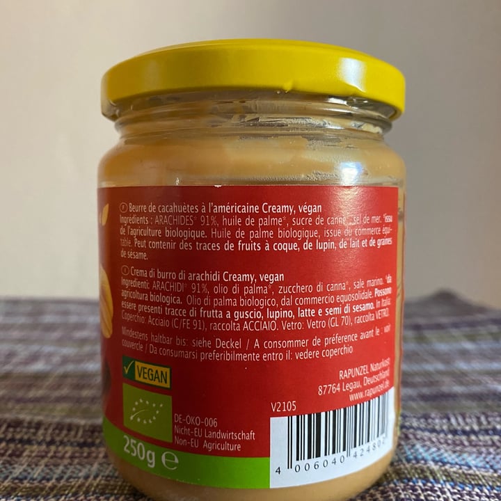 review photo of Rapunzel Burro di arachidi shared by @rossafeltra on 20 Mar 2022 - review