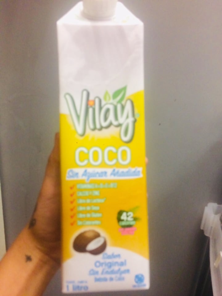 photo of Vilay Leche de Coco sin Azucar Añadida. shared by @catacalmate on  17 Feb 2020 - review