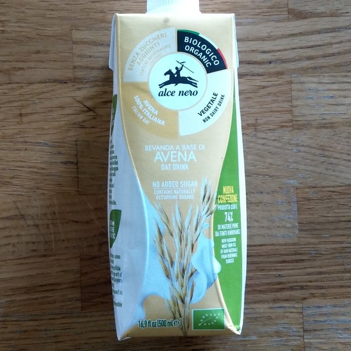 photo of Alce Nero Bevanda a Base di Avena shared by @teseo on  12 Apr 2022 - review