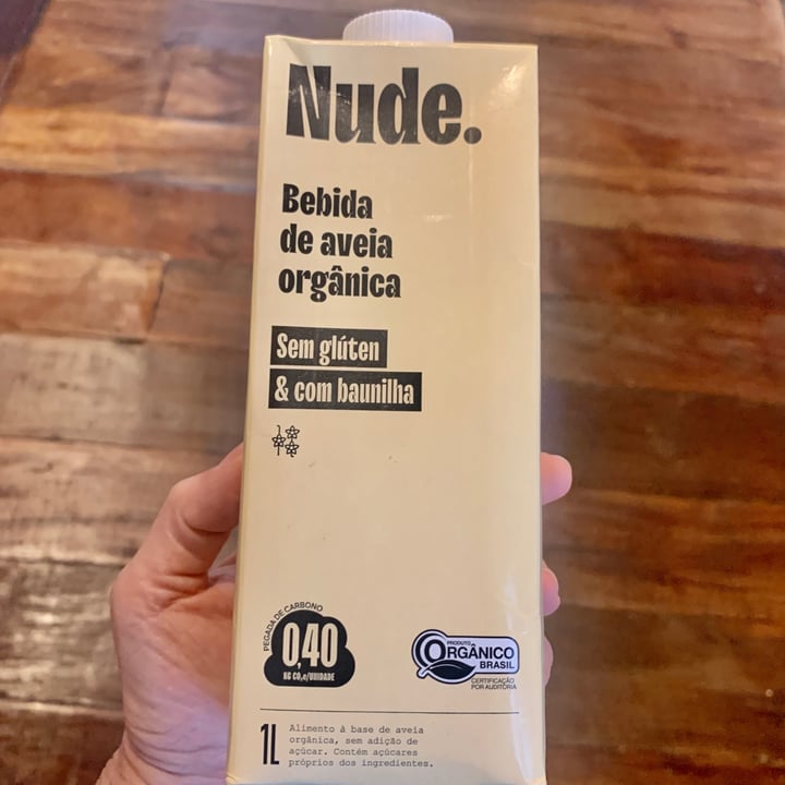 photo of Nude Bebida de Aveia Sabor Baunilha shared by @paulaneder on  09 Apr 2022 - review
