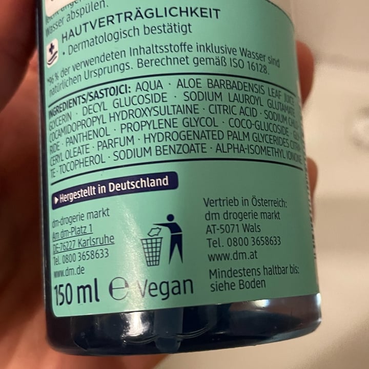 photo of Dm balea Schiuma detergente viso ultra sensitive shared by @lullast on  17 Apr 2022 - review