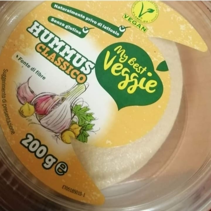 photo of My Best Veggie Hummus classico shared by @martasillani on  24 Apr 2021 - review