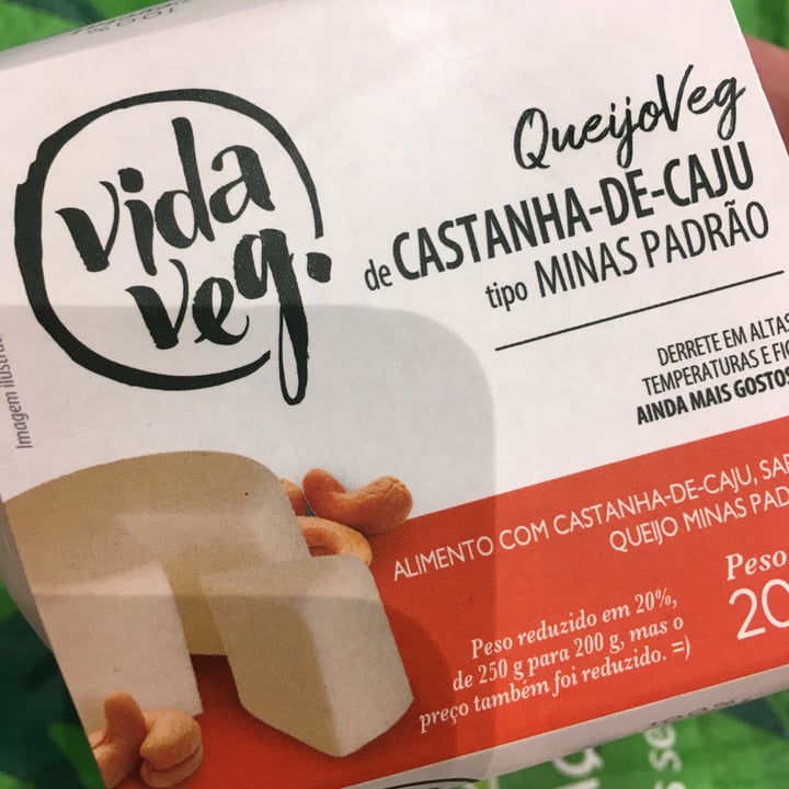 photo of Vida Veg Queijo de Castanha de Caju padrão shared by @neusamfeitosa on  28 Sep 2021 - review