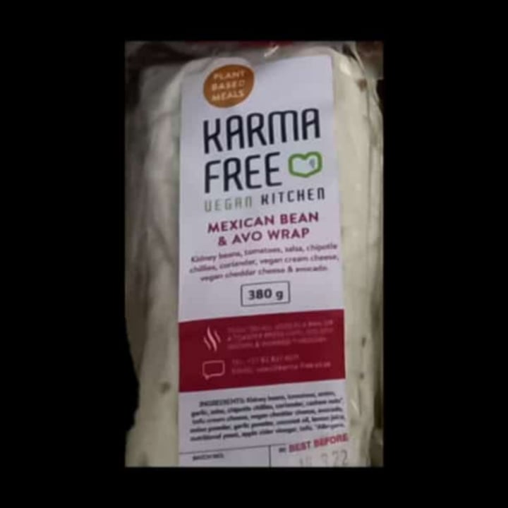 review photo of Karma Free Mexican Bean & Avo Wrap shared by @nicole963 on 03 Apr 2022 - review