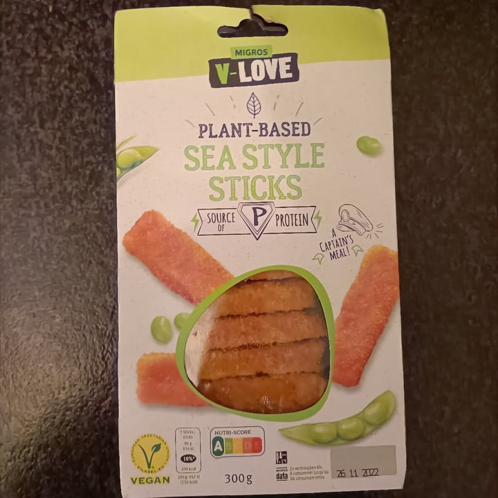 photo of Migros V-Love Sea Style Sticks shared by @sofiarossi on  12 Nov 2022 - review