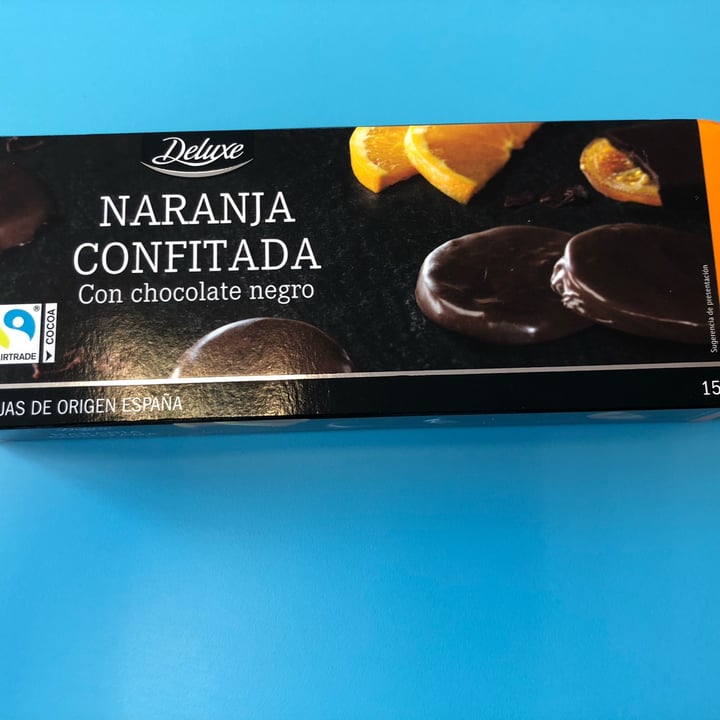 photo of Deluxe Chocolate Negro Con Naranja Confitada shared by @loula on  27 Nov 2022 - review