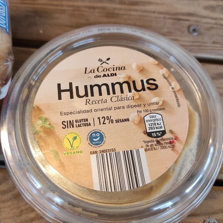 photo of La Cocina de Aldi Hummus Receta Clásica shared by @robertosauvage on  01 Feb 2021 - review