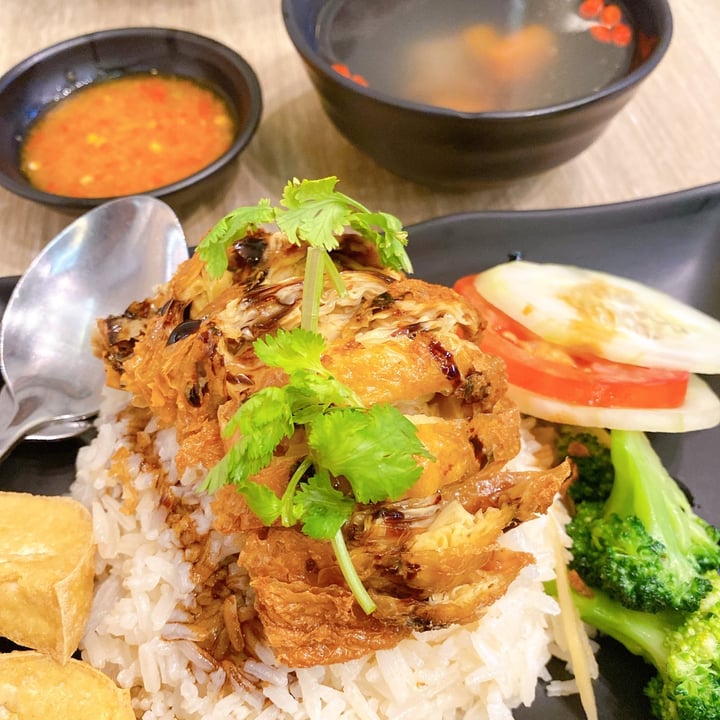 review photo of GreenDot Westgate Crispy Beancurd Skin With Sesame Rice Set shared by @zslim86 on 27 Jan 2022 - review