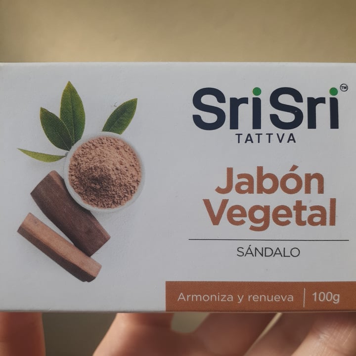 photo of SriSri Tattva Jabon Vegetal de Sandalo shared by @iviisc on  12 May 2021 - review