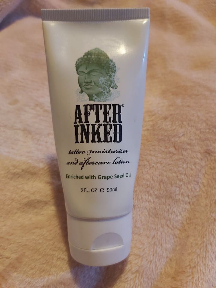 photo of After Inked Tattoo Moisturized And Aftercare Lotion shared by @rattus on  27 Jan 2020 - review