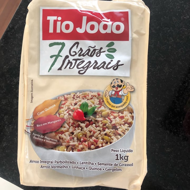 photo of Tio João Arroz 7 grãos integrais shared by @adrianazichiaromano on  16 Oct 2021 - review