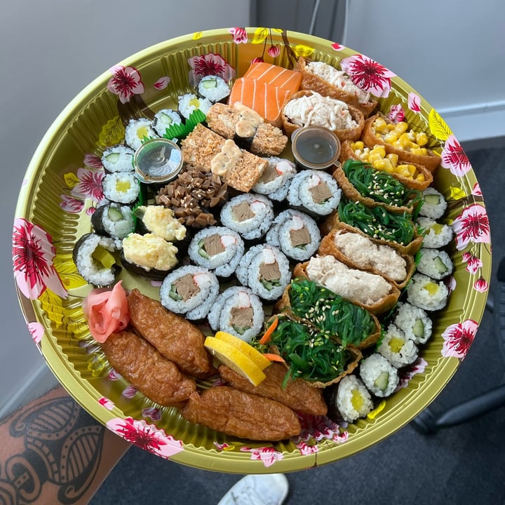review photo of Saute Sushi Vegan Umai Platter shared by @goodvibesonly on 11 Apr 2022 - review