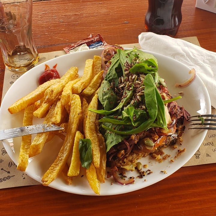 review photo of Papagoonia Milanesa VEGANA de Berenjena shared by @errecaro on 25 Feb 2022 - review
