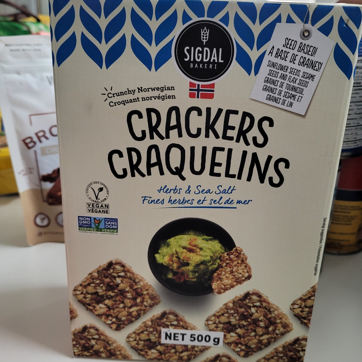 Sigdal bakeri Crackers herbs and sea salt Reviews abillion