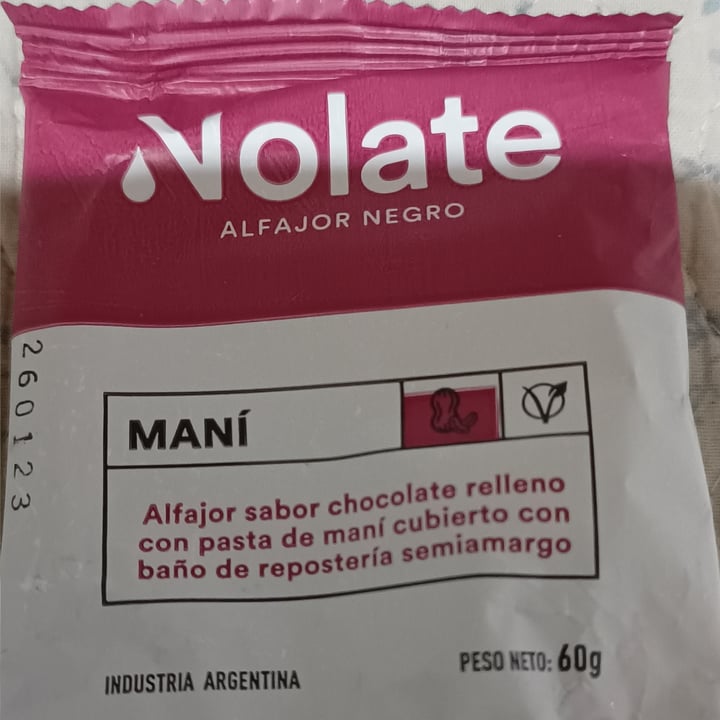 review photo of Nolate Alfajor Negro De Mani shared by @veganveganita on 15 Nov 2022 - review