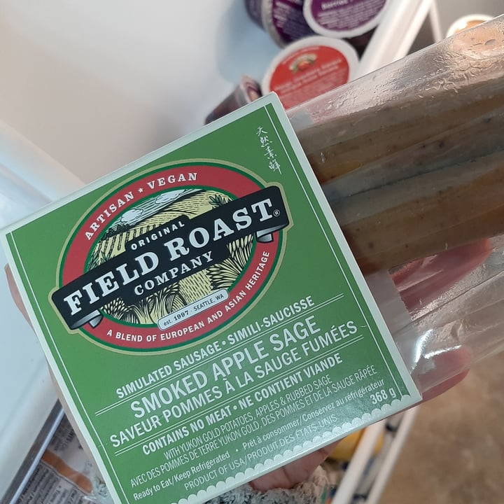 review photo of Field Roast Smoked Apple & Sage Plant-Based Sausages shared by @liszy on 13 Jan 2021 - review