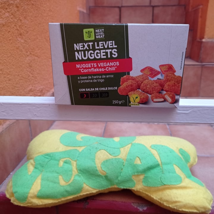 photo of Next Level Meat Next Level Nuggets Cornflakes-Chili shared by @isabeletta on  24 Apr 2021 - review