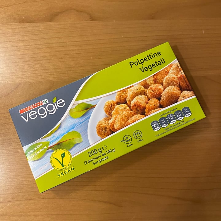 review photo of Despar Veggie Polpettine vegetali shared by @bettybex on 01 Apr 2022 - review