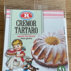 Cremor Tartaro Agente Lievitante Vegetale Per Dolci E Salati 8 G X