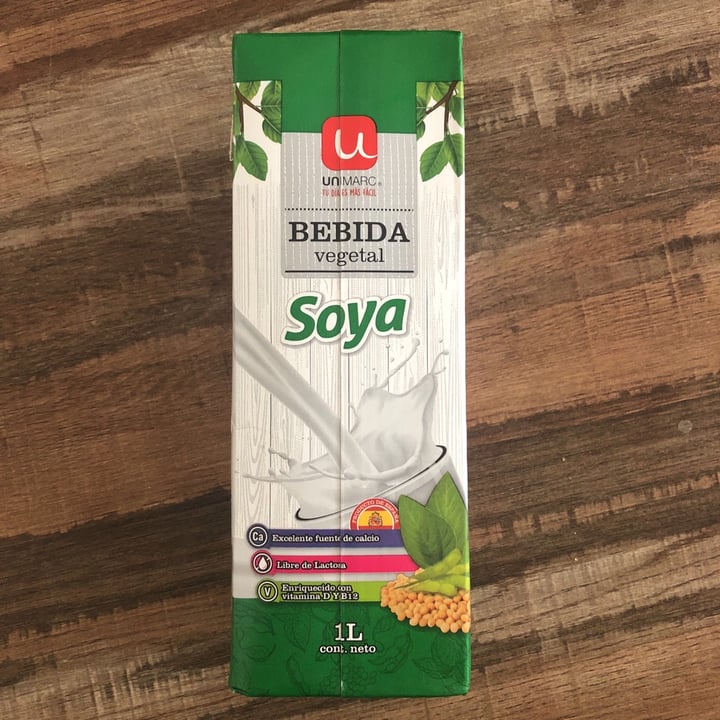 photo of Unimarc Bebida Vegetal De Soya shared by @camilaturner on  21 Jan 2021 - review