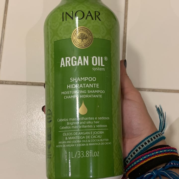 review photo of Inoar Shampoo Argan Oil shared by @tomatosoup on 07 Apr 2022 - review