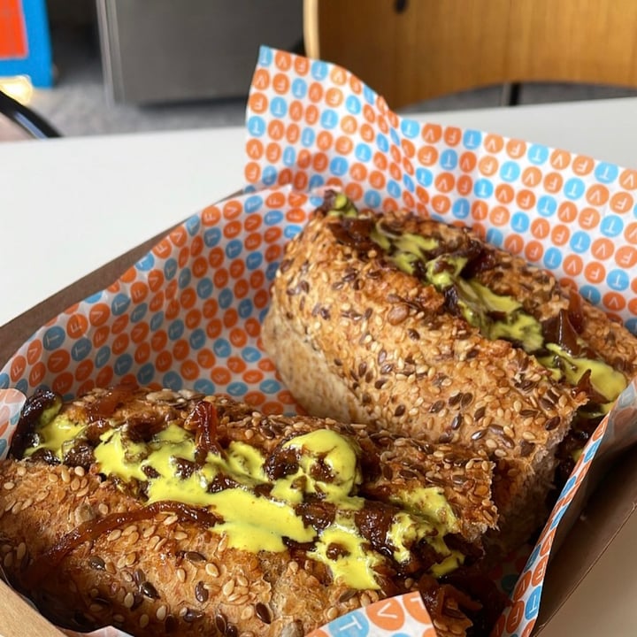 photo of The Fussy Vegan Gardens Cheesesteak Sub shared by @capetownvegan on  11 May 2022 - review