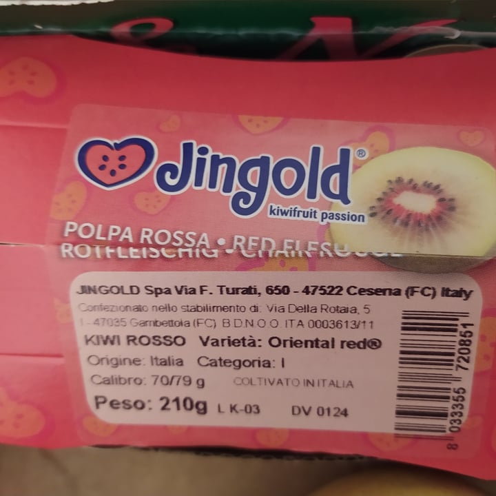 photo of Jingold Kiwi Polpa Rossa shared by @alexxxxxx on  20 Nov 2022 - review