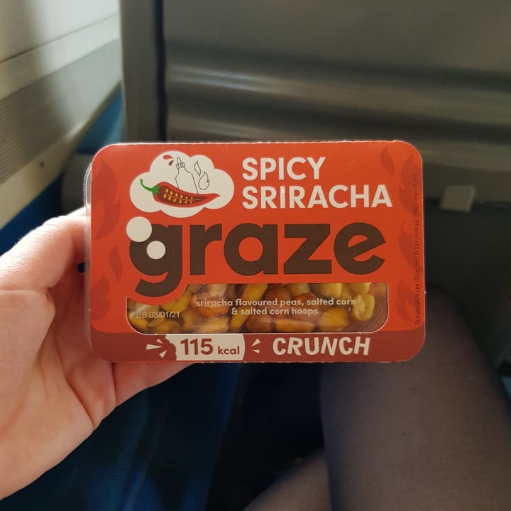 photo of graze Spicy Sriracha shared by @marthsalt on  20 Oct 2020 - review