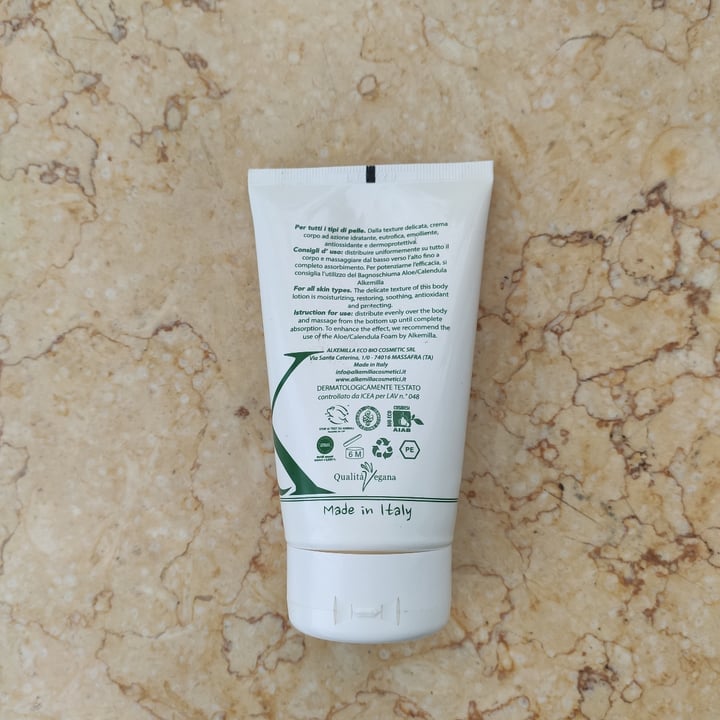 review photo of Alkemilla Crema Alla Calendula shared by @auro347 on 18 Apr 2022 - review