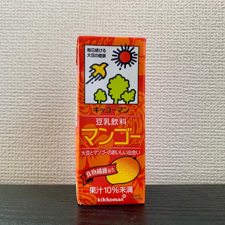 Kikkoman Mango Flavoured Soy Milk Review abillion