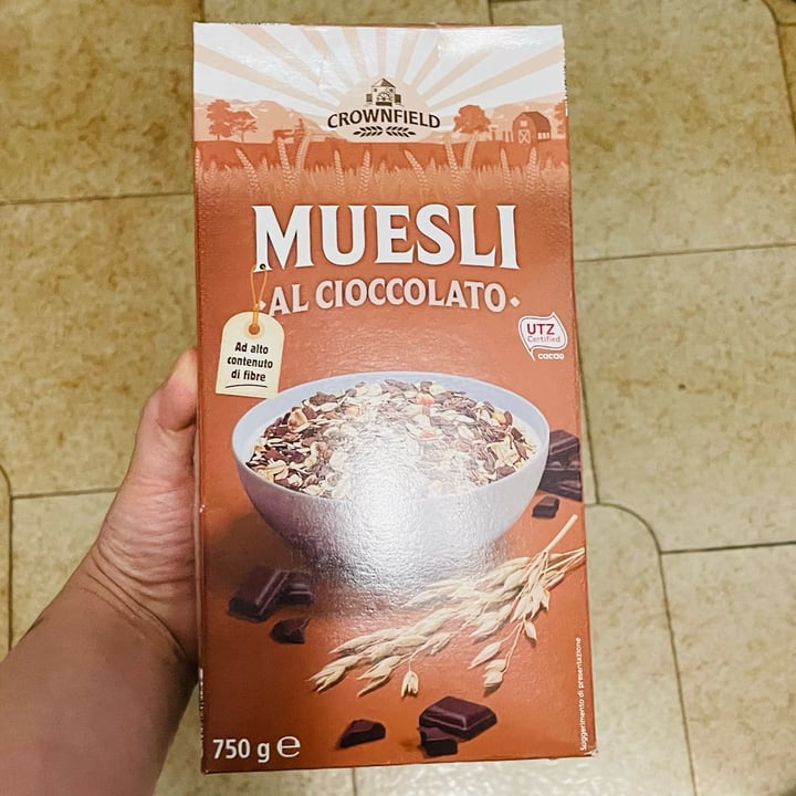 review photo of Crownfield muesli al cioccolato shared by @nathaliasilva on 10 May 2022 - review