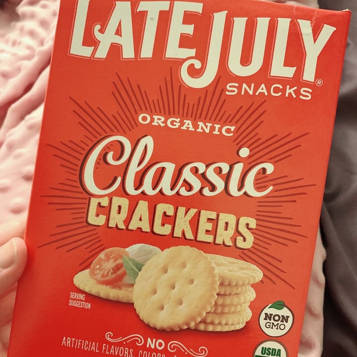 review photo of Late July Snacks Classic crackers shared by @strawbunnie on 28 Jan 2021 - review