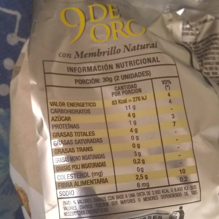 review photo of Molino Cañuelas Pepas de Harina Integral con Membrillo shared by @tefiesber on 28 Aug 2020 - review