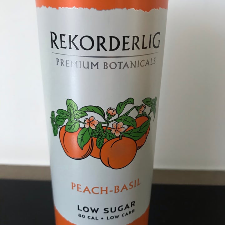 photo of Rekorderlig Botanicals Peach Basil, Low Sugar, Low Carb shared by @happyroxy on  05 Nov 2020 - review