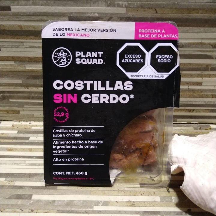 photo of Plant Squad Costillas Sin Cerdo shared by @pacomx on  01 Oct 2022 - review