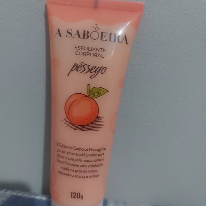 review photo of A saboeira Esfoliante corporal Pêssego shared by @marumari on 11 Jul 2022 - review