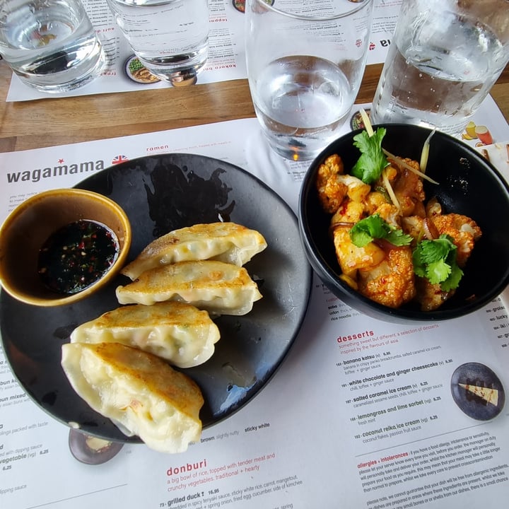 photo of Wagamama Veggie Dumplings shared by @alr on  25 Nov 2021 - review
