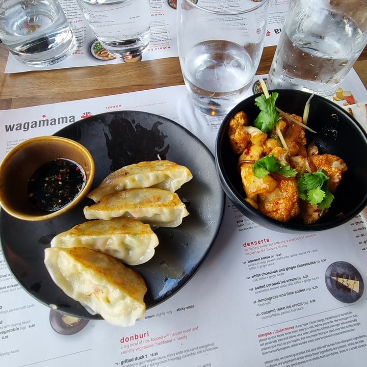 review photo of Wagamama Veggie Dumplings shared by @alr on 25 Nov 2021 - review