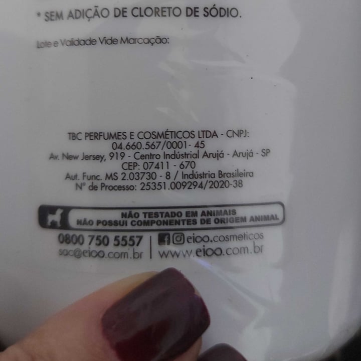 photo of Eico Cosméticos shampoo e condicionador deslisa fios shared by @prissy on  16 Jun 2022 - review